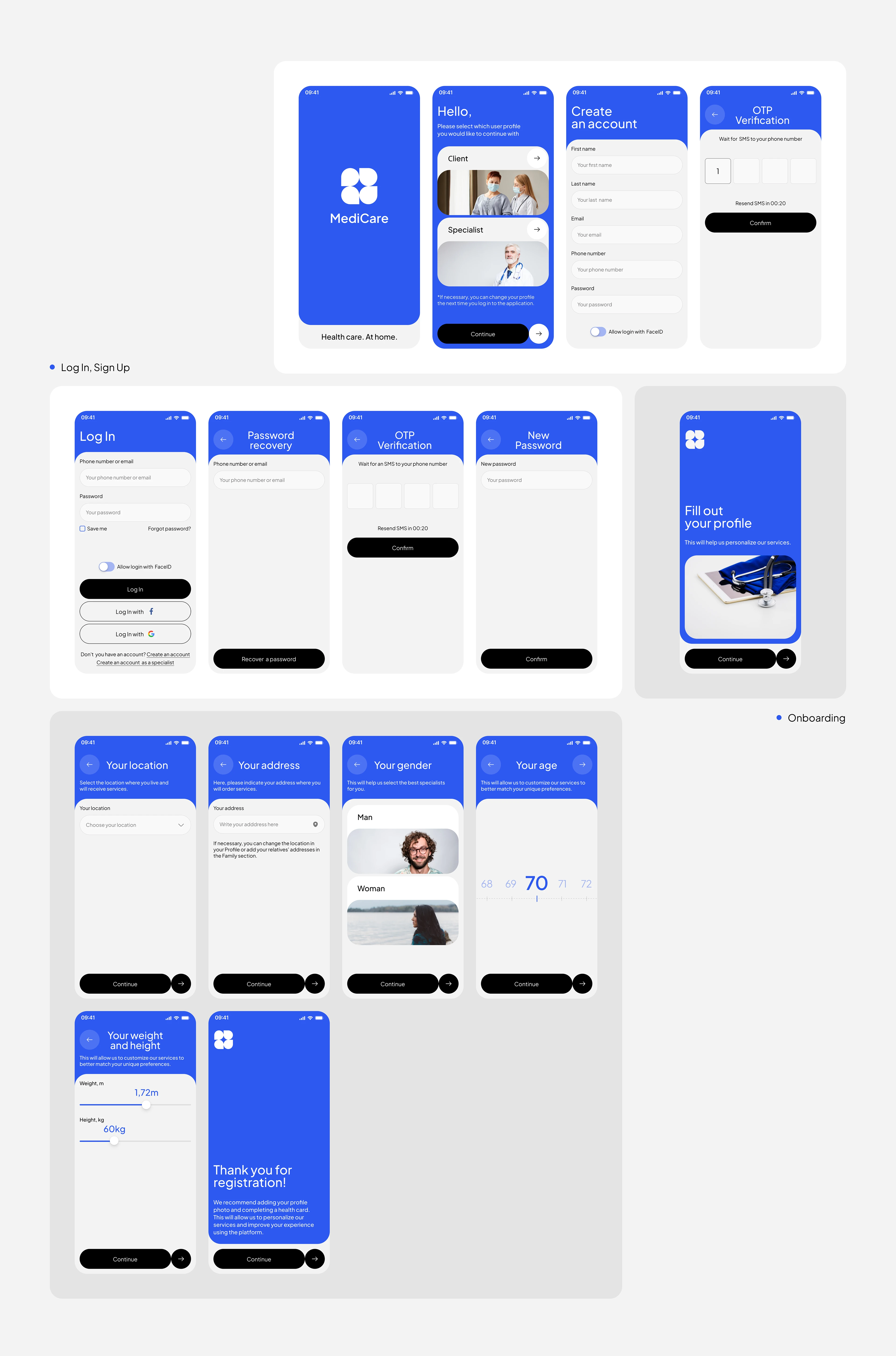 medicare ux-ui design